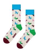 Puppy Love Sock Happy Socks White