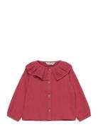 Bambula Embroidered Blouse Mango Red