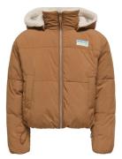 Kogmaria Life Reversib Puffer Jacket Otw Kids Only Brown