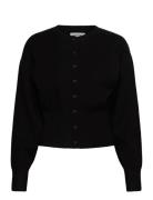 Rwavar Ls Cardigan Rosemunde Black