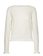 Rwdahlia Ls O-Neck Pullover Rosemunde White