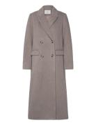 Rwtova Ls Long Coat Rosemunde Grey