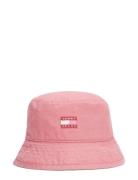 Tjw Heritage Canvas Bucket Hat Tommy Hilfiger Pink