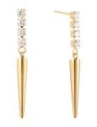 Crystal Peak Earring By Jolima Gold