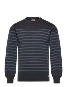 Striped Mariner Sweater "Molène" Armor Lux Grey
