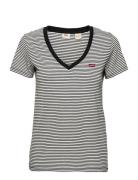 Perfect Vneck Annalise Stripe Levi's® Black