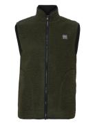 Langli Pile Waistcoat H2O Green