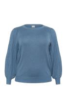 Kcloni Knit Pullover Kaffe Curve Blue
