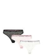 3 Pack Thong Lace Tommy Hilfiger Patterned