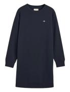 Shield C-Neck Sweat Dress GANT Navy