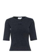 Gzdrew Washed Logo Top Gestuz Black