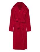 Terry_Hooded Gown HUGO Red
