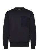 Cfvidar Viscose Sweat W.contrast Po Casual Friday Black