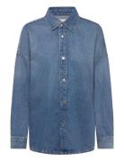 Relaxed Linen Denim Shirt Dayton Calvin Klein Jeans Blue