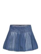 Tommy Girl Pleated Denim Skirt Tommy Jeans White