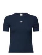 A- Modal Rib Tee Calvin Klein Jeans Navy