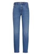 Mid Rise Slim Indigo Channel Calvin Klein Jeans Blue