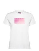 Tjw Reg Gradient Flag Ss Tommy Jeans White