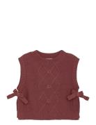 Slipover Knit En Fant Burgundy