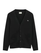 Casual Cotton Cardigan GANT Black