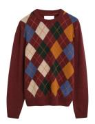 Argyle C-Neck GANT Red