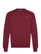 Casual Cotton C-Neck GANT Red
