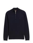 Basic Knit Troyer Tom Tailor Navy