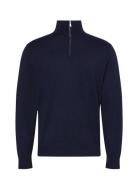 Ls 100% Merino Qz 14Gg Calvin Klein Navy