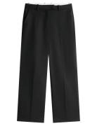 Timeless Wool Loose Strt Pant Tommy Hilfiger Black