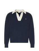 Ls Solid Over D Johnny Collar Calvin Klein Jeans Navy