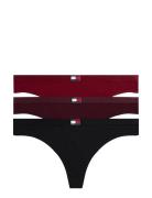 3 Pack Thong Tommy Hilfiger Black