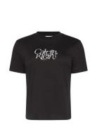 Ss Fitted Script Calvin Klein Te Calvin Klein Jeans Black