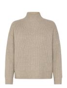 Woolen Stitch T-Neck Calvin Klein Beige