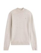 Wool Cash Mock-Nk Ls Swt Tommy Hilfiger Cream