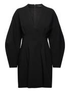 Azra Twill Wrap Dress French Connection Black