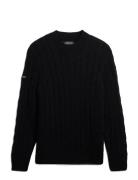 Jacob Cable Jumper Superdry Navy