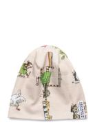 Pettson & Findus Beanie Dust Blue Geggamoja Beige