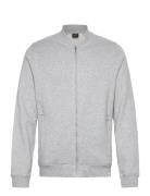 Half Raglan Jersey Bomber Lyle & Scott Grey