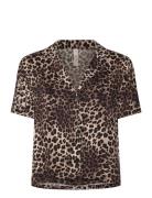 Satin Jacket Hunkemöller Brown