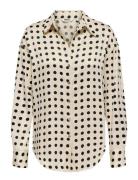 Onllydia L/S Satin Shirt Wvn ONLY Cream
