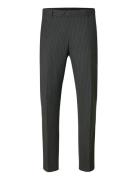 Slhslim-Theo Lano Pinstriped Trs Selected Grey