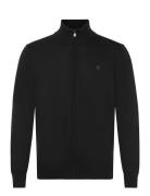 Cotton Yd Full Zip Sweater Timberland Black