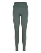 Hmlyoga Seamless Hw Tights Hummel Green