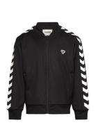 Hmljr Archive Reg Poly Zip Jacket Hummel Black