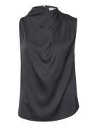 Lima Silk Tank Ahlvar Gallery Black