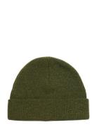 Essential Logo Knitted Beanie Superdry Khaki