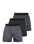 Jbs 3-Pack Boxershorts. JBS Grey