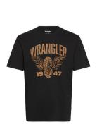 Americana Tee Wrangler Black