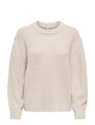 Onlmilouz Ls Rib Pullover Knt Noos ONLY Cream