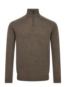 Bs Pelle Regular Fit Knitwear Bruun & Stengade Beige